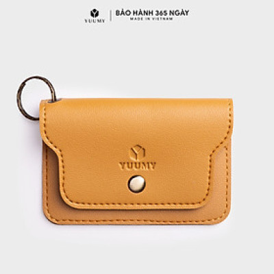 Ví Yuumy ( Thời trang nữ nắp gập cỡ nhỏ - Ví móc khóa da YMK10 )