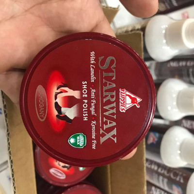 Xi đánh giày dạng sáp Star Wax Shoe, làm mềm, làm bóng, bảo vệ và gìn giữ da (48ml)-Nhập khẩu chính hãng Yuppies