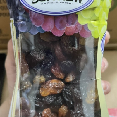 Nho khô Sunview Raisins Mỹ không hạt 3 màu giàu Vitamin khoáng chất, tốt cho tim mạch (425g/hộp) - QuaTangMe Extaste