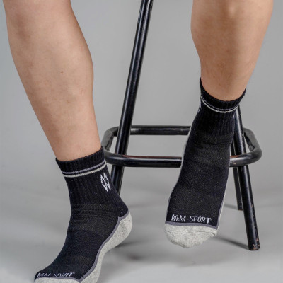 Combo 3 Đôi Tất Vớ Thể Thao, Vớ Đá Banh, Vớ Chạy Bộ Cổ Dài, Sợi Cotton Cao Cấp Chống Hôi Chân, Chống Phồng Rộp, Chống Trơn Trượt, Co Giãn 4 Chiều Mrm Manlywear - MM