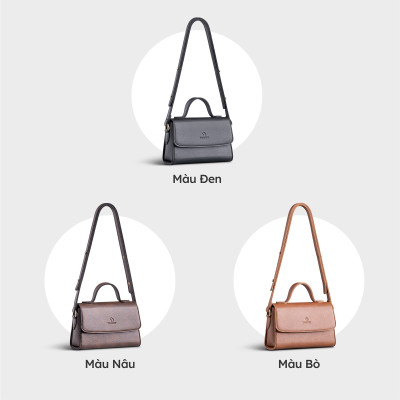 Túi Yuumy ( Thời trang nữ mini - Túi đeo chéo da Bergen YN179 )