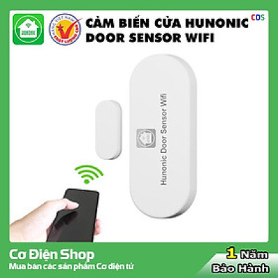 Cảm Biến Cửa Hunonic Door Sensor Wifi - Phát Hiện Đột Nhập, Báo Qua Điện Thoại - Hàng Chính Hãng