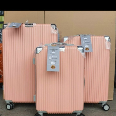 Bộ 3 cái Vali kéo du lịch gia đình Juno Sofa nhựa ốp góc chống va đập size 20, 24 và 28 đủ màu lựa chọn