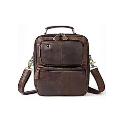 Túi đeo chéo nam da bò mài, bụi, cá tính BHM8951 Túi xách nam