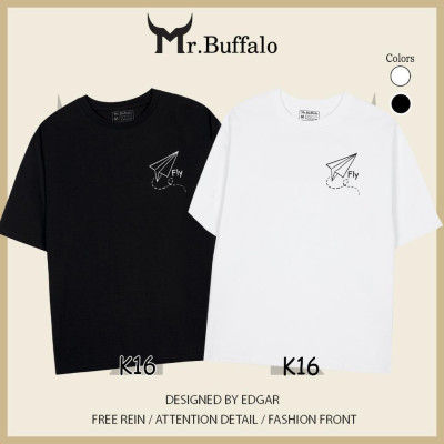 Áo Thun Mr.Buffalo icon basic 100% Unisex Form Oversize Local Brand