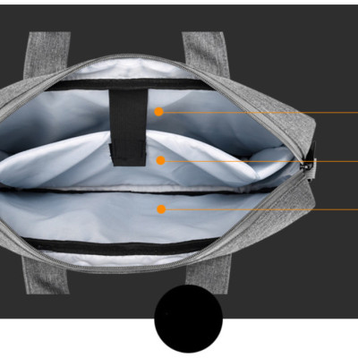 Túi xách - túi chống sốc cho laptop 15,6" cao cấp phong cách mới