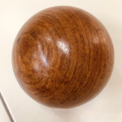 Bi lăn tay hạt gỗ Hương 5cm ( video , hình thật )