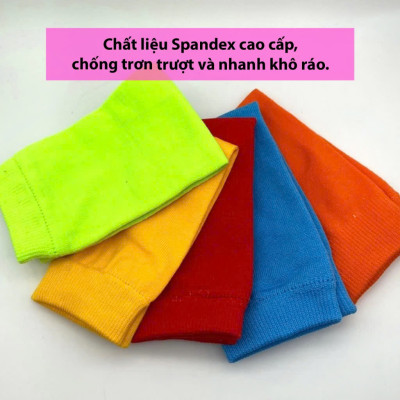 Tất Vớ Ống Chân Bóng Đá Chuyên Nghiệp Thoáng Khí, Chống Trượt, Hỗ Trợ Cơ Bắp - Giao Màu Ngẫu Nhiên