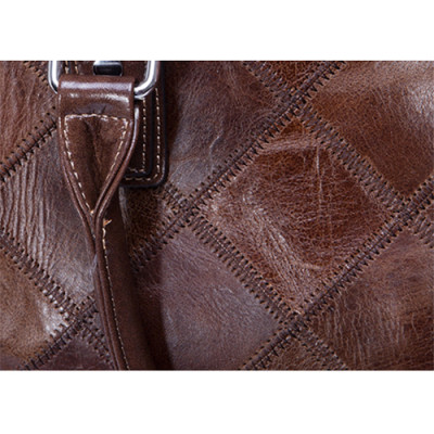 Túi trống. Túi du lịch BHM8885 chuẩn da bò thật