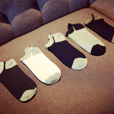 Combo 5 đôi tất vớ nam cổ thấp Casual 