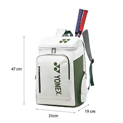 Balo cầu lông chống nước để vợt Pickleball Tennis Badminton, ba lo thể thao đựng giày dụng cụ Sport Bag 47*19*31CM phong cách siêu đẹp