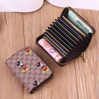 Ví nữ ngắn mini cầm tay gồm nhiều ngăn  đựng tiền , thẻ  nhỏ gọn bỏ túi thời trang hàn quốc cute dễ thương   