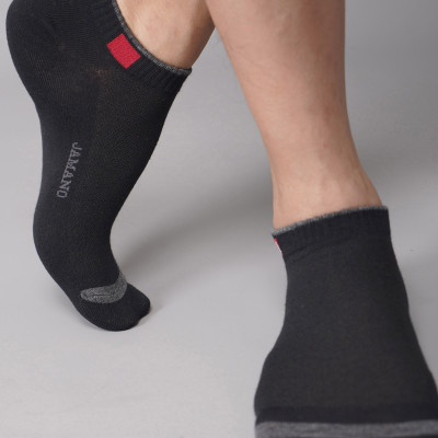 Combo 10 đôi tất vớ nam cổ ngắn Cotton Organic kháng khuẩn khử mùi JAMANO