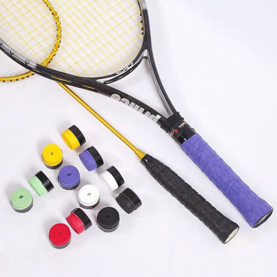 Quấn cán cán vợt cầu lông, quấn cán pickleball tennis đủ màu, Quấn cán vợt trơn giao màu ngẫu nhiên