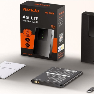 Bộ Phát WiFi 4G Với Cộng Nghệ WiFi 6 Tốc Độ Cao 286Mbps Tenda 4G180 v4.0 - Hàng Chính Hãng
