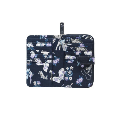 Ví gập/Folded Zip Wallet - 30 Years Icons - Navy - 1084115