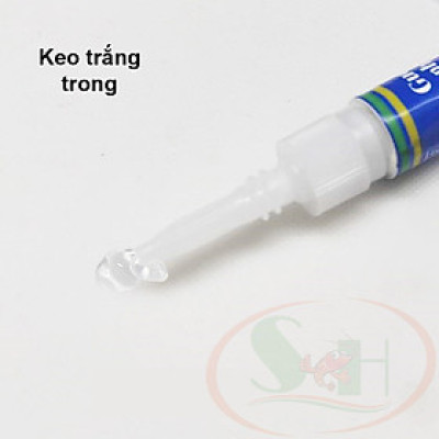Keo dán rêu Guo Elephant Super Glue Gel đa năng dán lũa đá cây san hô bể cá tép thủy sinh