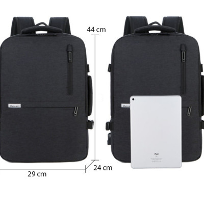 Balo du lịch tích hợp công nghệ cao cấp phong cách mới 15,6"