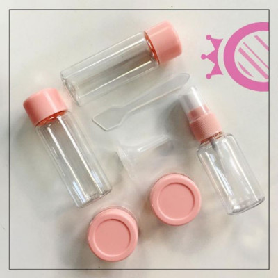 Bộ chiết mỹ phẩm du lịch 5 món nhỏ gọn tiện lợi - Henrysa