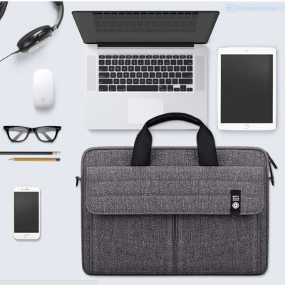 Túi xách túi chống sốc cho laptop 15,6 "cao cấp phong cách sang trọng