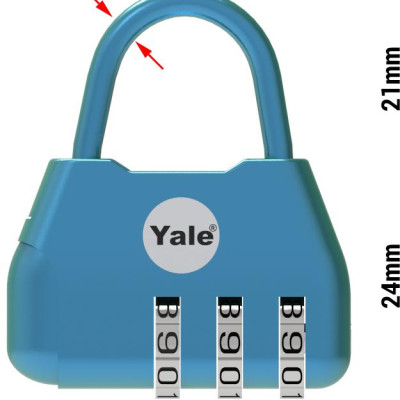 Khóa vali du lịch Yale Y-NOVELTY-2