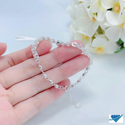 Lắc tay nữ thời trang chất liệu bằng bạc s925 SA0920 - Bạc trang sức PKG