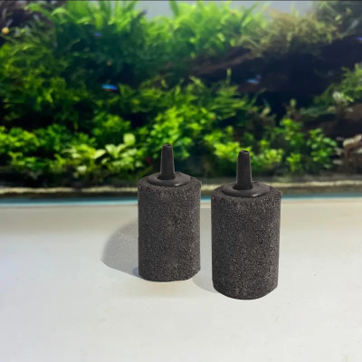 Bộ 8 Sủi oxy to, đá sủi oxy, quả sủi oxy Loại tốt, Cỡ trung đường kính 2.5cm, cao 5.3cm, nặng 60gr dùng cho Máy sủi oxy, Máy sục khí - Tăng lượng khí oxy bể cá - Giúp cá lớn nhanh, phát triển mạnh