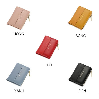 Ví Nữ Ngắn Mini Cầm Tay Chính Hãng TAILIAN Gấp 2 Nhỏ Gọn Da Cao Cấp Cực Đẹp Giá Rẻ TL09 - Micocah Mall
