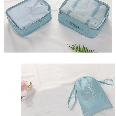 Set 8 Túi Đựng Đồ Du Lịch Cho Vali KUNBE Phiên Bản Cao Cấp Chất Liệu Dày Dặn, Siêu Tiện Lợi