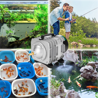 Máy sục sủi thổi khí oxy hồ bể cá cảnh 25W - 45L/P chất lượng cao,công suất mạnh, tiết kiệm điện