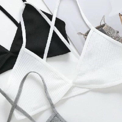 Áo Bralette Cotton Siêu Mỏng Không Móc Dây Chéo (Mã B246)