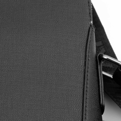 Túi đeo chéo nam da cao cấp đựng máy tính bảng mini màu trơn da sần chống trầy xước chính hãng YVan 2072-1