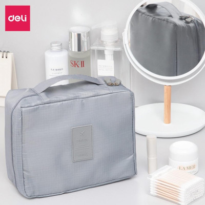 Túi Đựng Mỹ Phẩm Du Lịch Có Móc Treo Nhiều Ngăn Tiện Lợi Deli - Túi Đựng Đồ Cá Nhân Đồ Trang Điểm Đa Năng Chống Thấm Nước - VS641