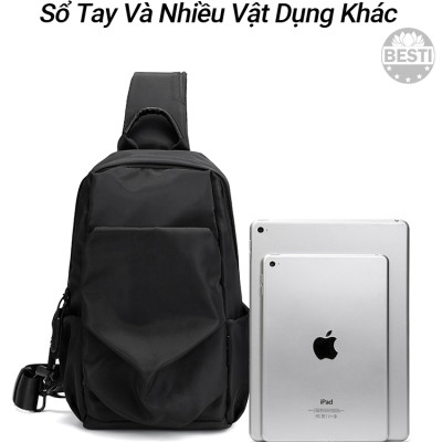 Túi Đeo Chéo Nam Thể Thao Chống Nước, Chống Xước, Chống Bám Bụi,chất Liệu Vải Oxford Thiết Kế Thông Minh, Phong Cách Hiện Đại Thời Trang Cao Cấp Besti Y03- Hàng Chính Hãng