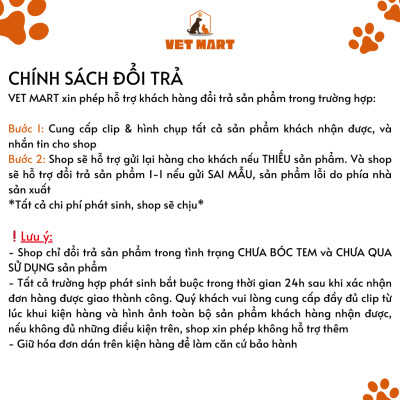 Thuốc Five-Acemin B12 For pet Hỗ Trợ Cải Thiện Gan, Bổ Sung Tăng Lực Cho Thú Cưng, Gia Cầm