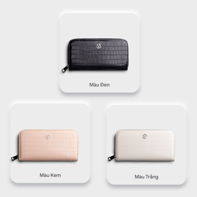 Ví Yuumy ( Thời trang nữ cầm tay - Ví da Verein YV82 )