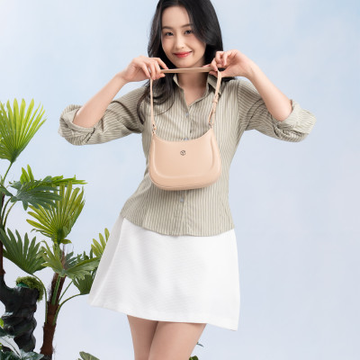 Túi Yuumy ( Thời trang nữ kiểu dáng thuyền size 21 - Túi đeo vai da Seasand YN256 )