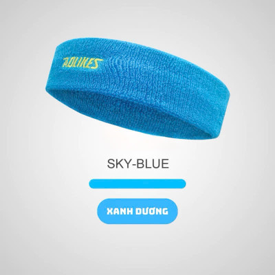 Băng Trán, Băng Đô Chặn Mồ Hôi Thể Thao Nam Nữ Sport Anti-Slip Sweatband Cao Cấp MÀU ĐEN
