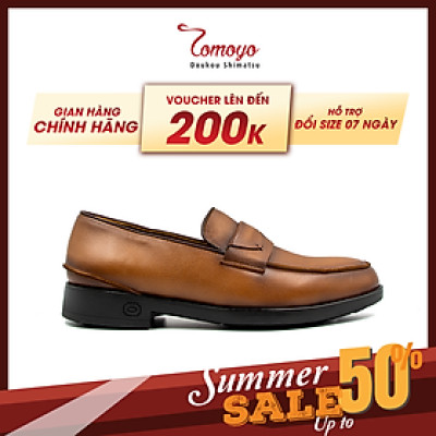 Giày Tây Nam Không Dây Loafer Tomoyo TMN24403