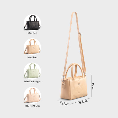 Túi Yuumy ( Thời trang nữ họa tiết bông hoa - Túi xách da Seasand YTX66 )