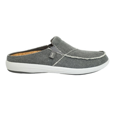 Giày sức khỏe nam Revitalign Siesta Grey - Giày xỏ nhẹ chân, thoáng khí, nâng vòm cho cả bàn chân vòm thấp. vòm bẹt