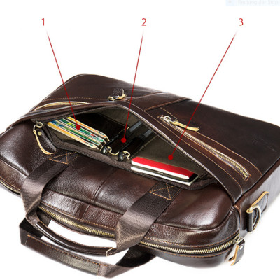 túi xách nam 100% da bò thật hàng siêu cao cấp 15,6"