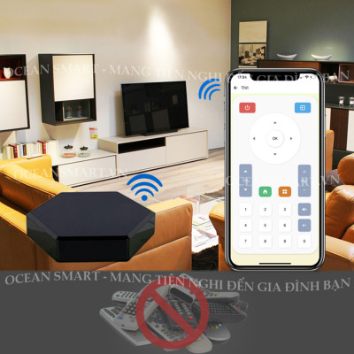 Bộ Điều Khiển Hồng Ngoại Tivi, Điều Hoà Hunonic, Điều Khiển Thiết Bị Hồng Ngoại Từ Xa Bằng Điện Thoại - HNIRS