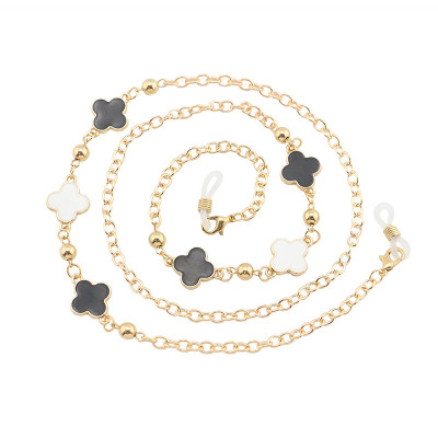 Dây đeo gọng kính cỏ 4 lá may mắn chống trơn trượt chống thất lạc thời trang