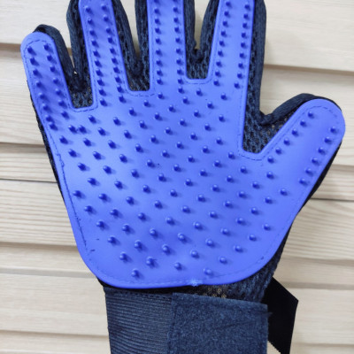 Găng Tay Tắm Chải Lông Rụng Cho Chó Mèo