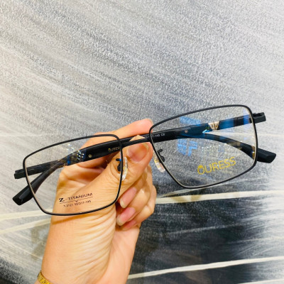 Gọng kính cận T3121 chất liệu titan thời trang mắt kính OURESS nam nữ siêu nhẹ siêu bền