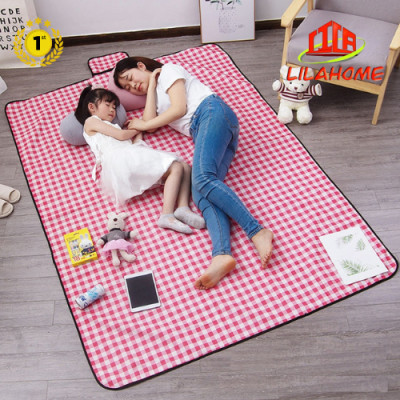 Thảm Du Lịch Dã Ngoại Gấp Gọn Tiện Dụng - Chống Thấm - Có Quai Xách - 1,8m - Chính Hãng