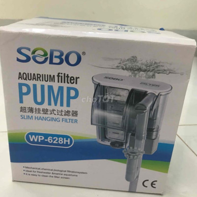 Lọc thác Sobo WP 518H 618H, 628H, 638H mini treo bể cá tép thủy sinh.