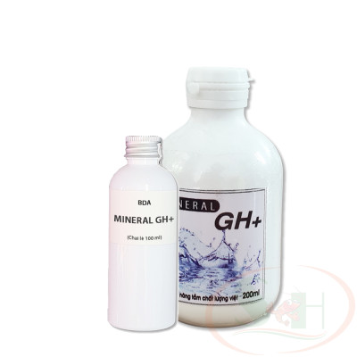 Khoáng nước BDA Shrimp Mineral GH+ bổ sung khoáng lột vỏ bể tôm tép cá cảnh thủy sinh