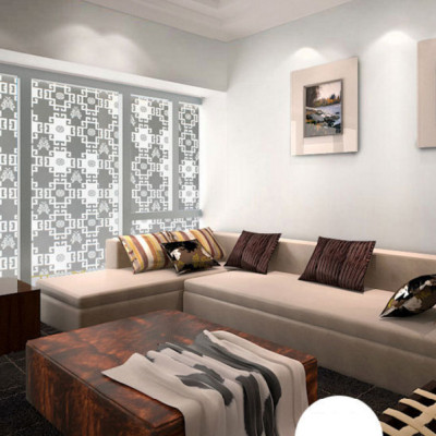 Combo 5m Decal Giấy Dán Kính Ô Trắng Sang Trọng (5mx0.45m)